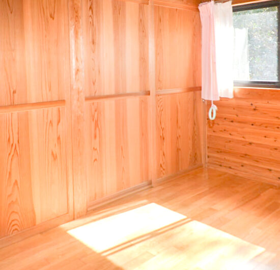 洋室6帖　押入れ・窓側