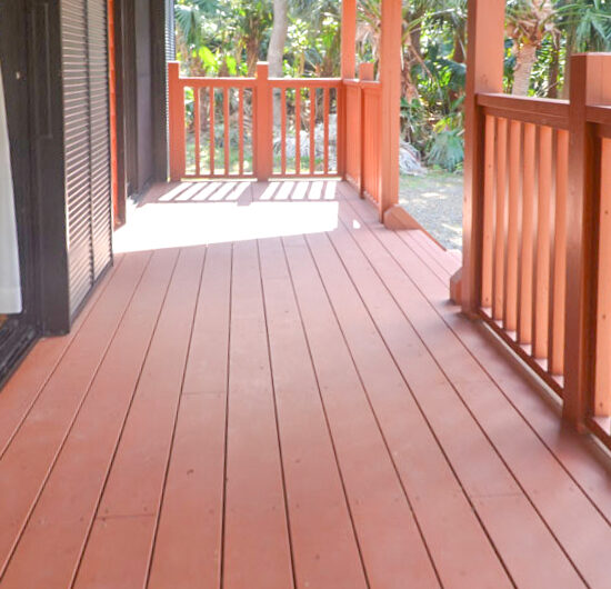 ベランダ　洋室6帖側