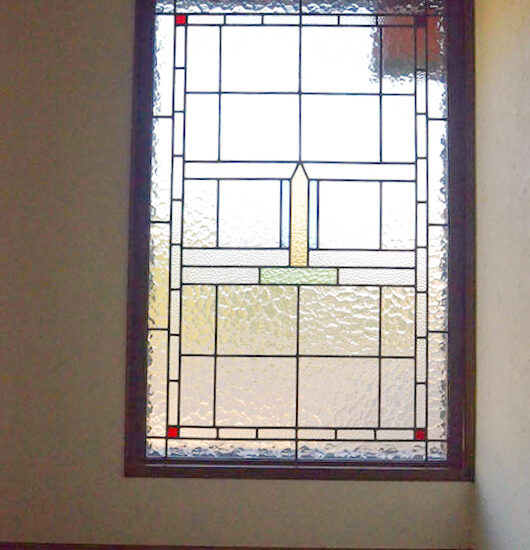 風除室（ステンドグラス）