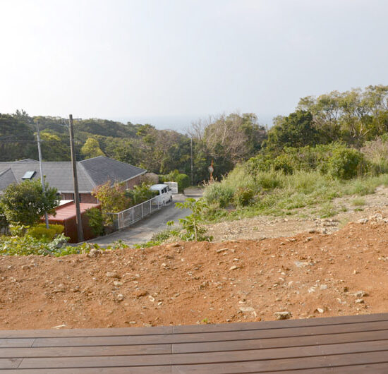 ベランダからの眺望