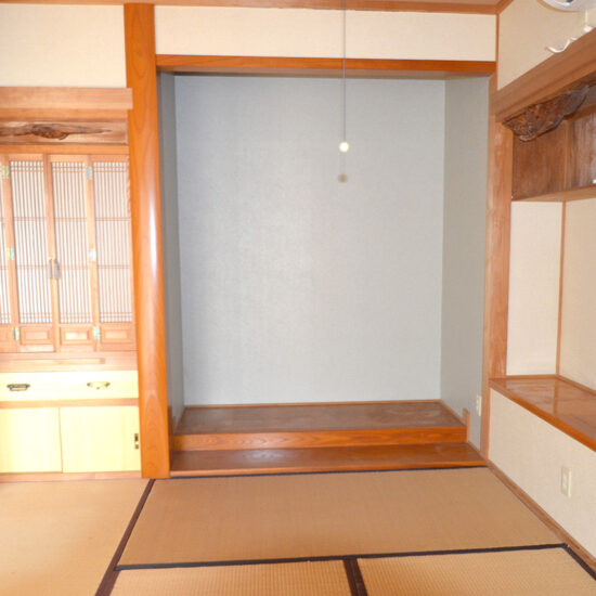 母屋側　和室6帖E（床の間）