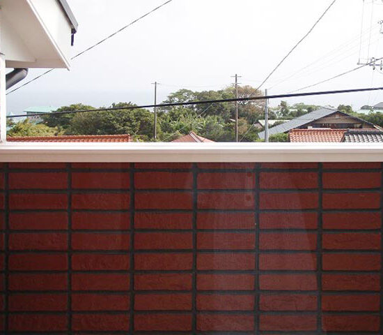 バルコニーより